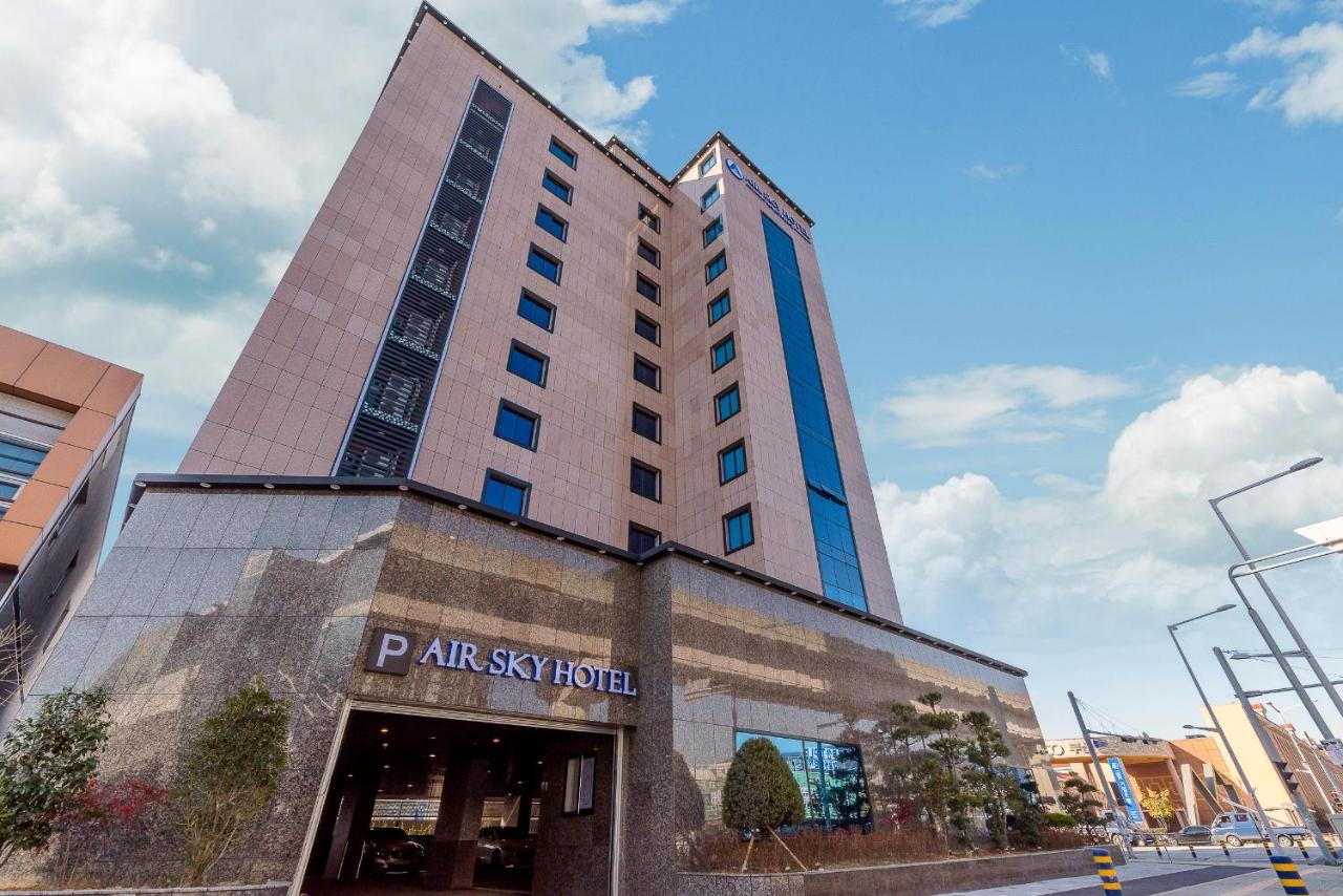 Air Sky Hotel Busan Eksteriør bilde